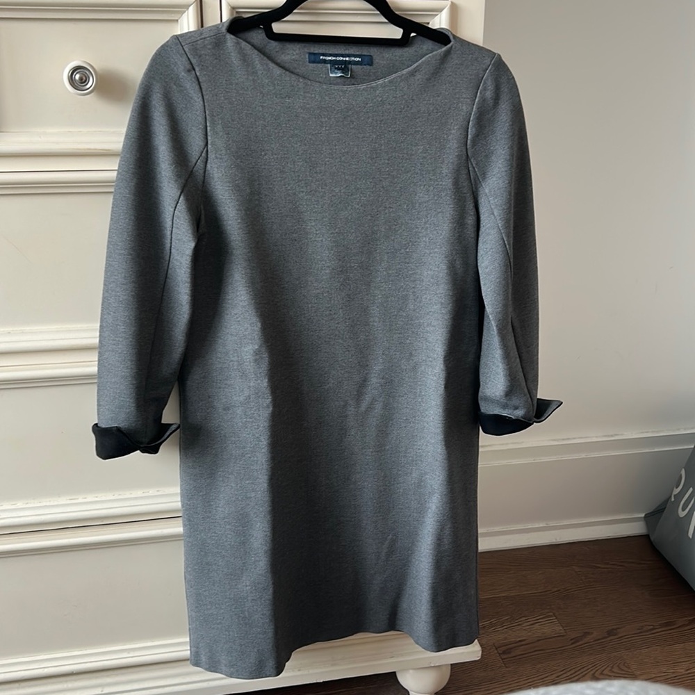 Grey and Black French Connection Dress